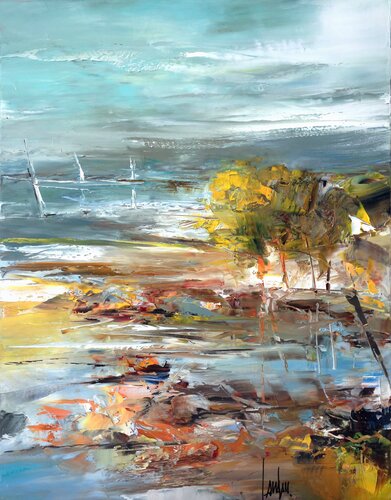 Galatée by Thierry Landon, Painting for Sale on Select