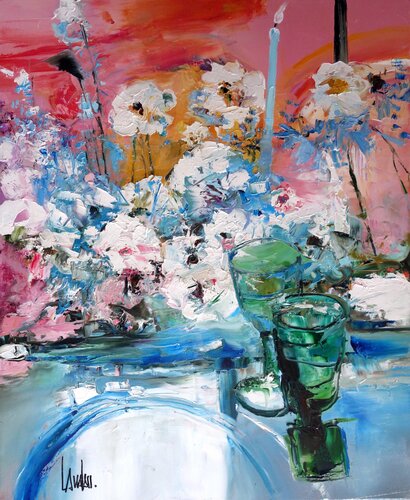 Bel ami by Thierry Landon, Painting for Sale on Select