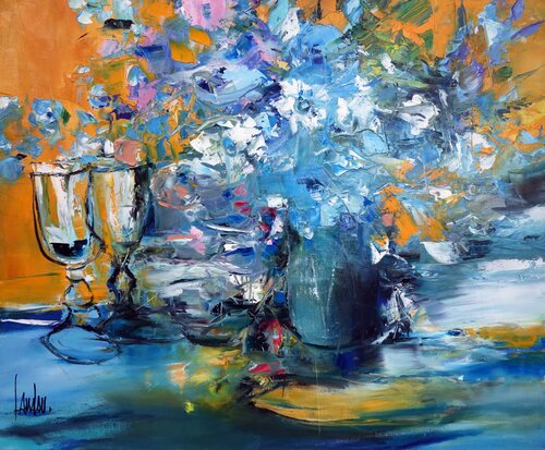 Pep's pistils by Thierry Landon, Painting for Sale on Select