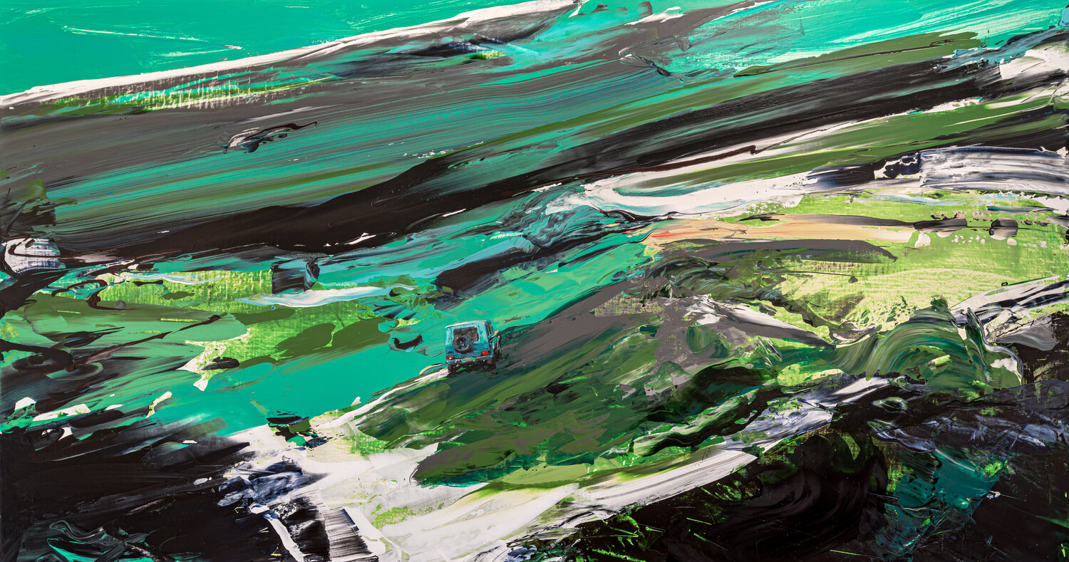Paint Desert #01 Min seok Kang Original painting for sale