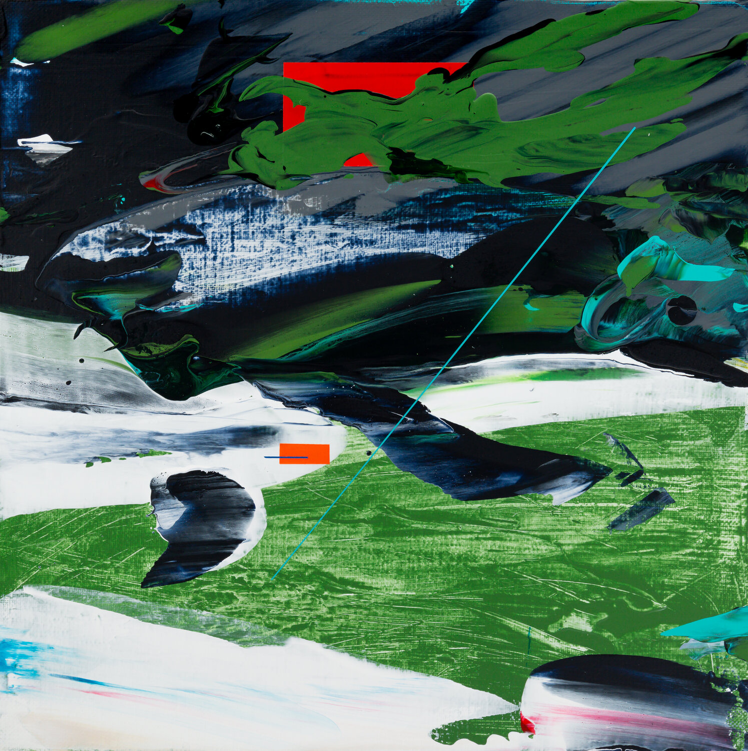 Paint Desert #17 Min seok Kang Original painting for sale