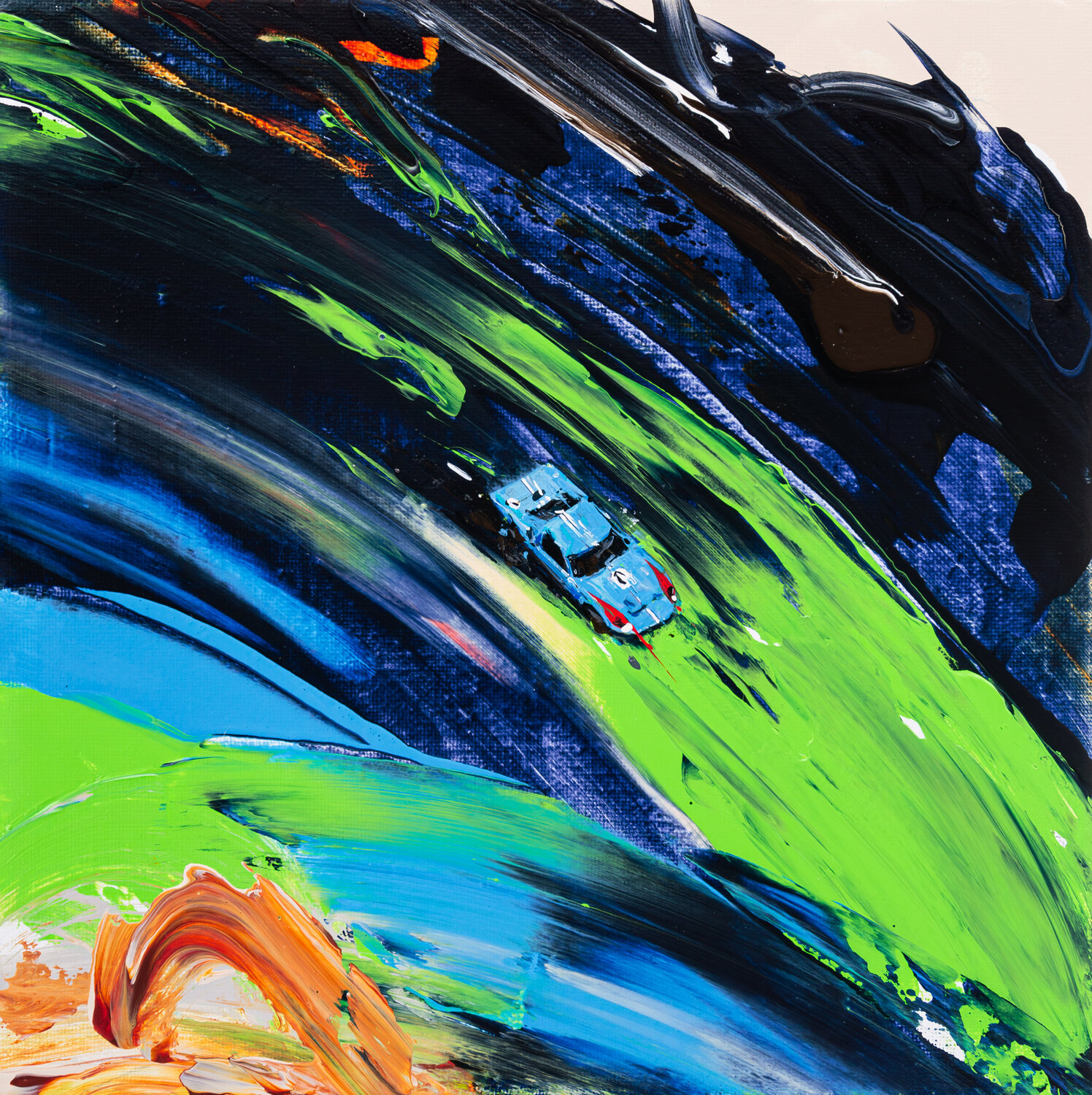 Paint Desert #05 Min seok Kang Original painting for sale