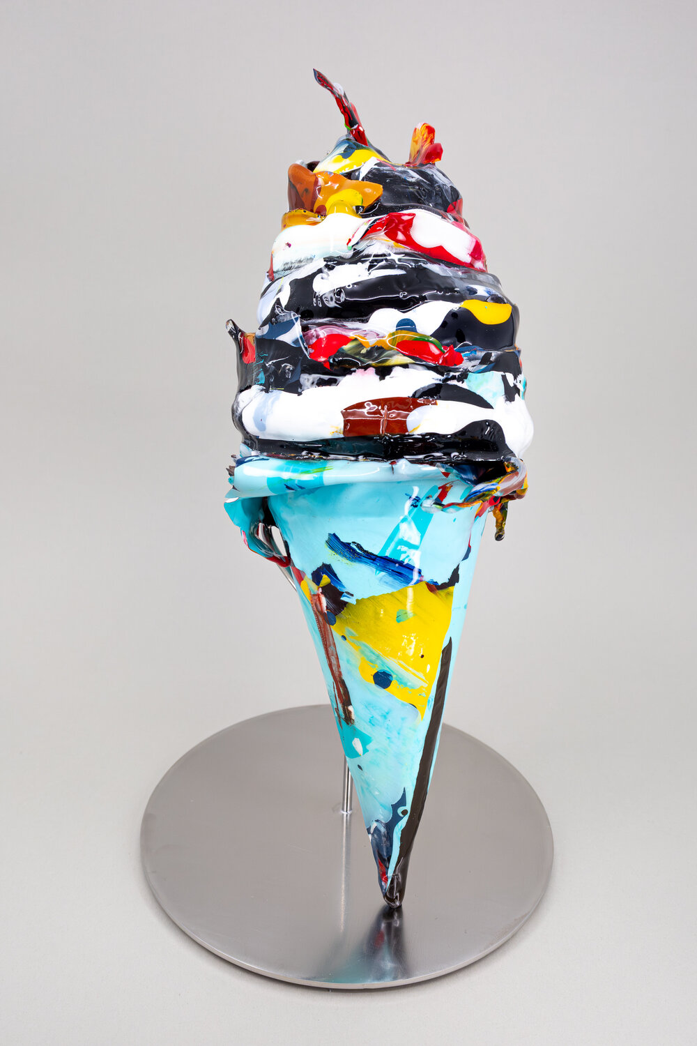 Olympic flame Ice cream Min seok Kang Sculpture for sale