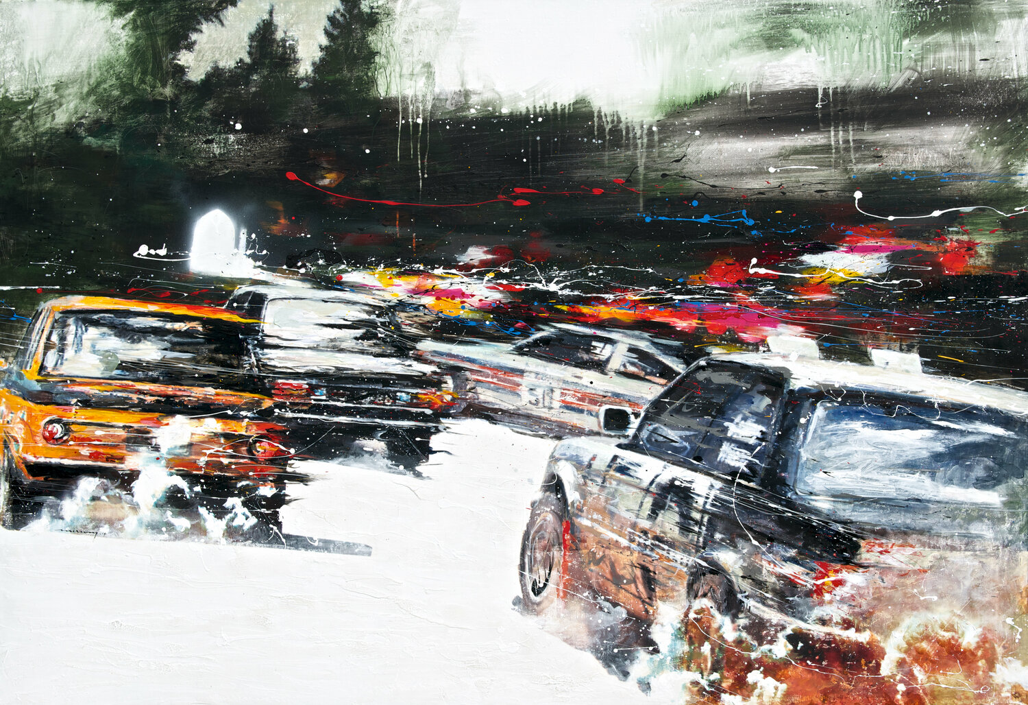 White hole S Min seok Kang Original painting for sale