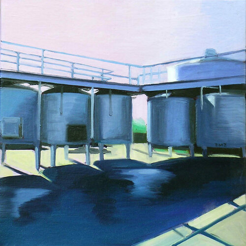 DEPOSITO B ( Serie Depósitos) by Elena Martí Zaro, Painting for Sale on Select