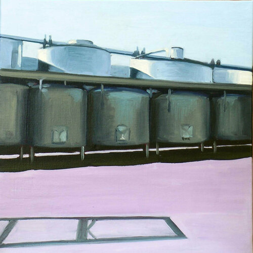 DEPOSITO D ( Serie Depósitos) by Elena Martí Zaro, Painting for Sale on Select