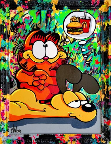 We all love MC Do by Eddy Vitalone, Painting for Sale on Select