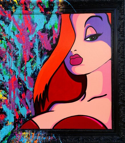 Jessica ❤️ by Eddy Vitalone, Painting for Sale on Select