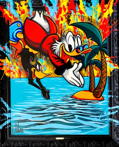 C'est une belle journée by Eddy Vitalone, Painting for Sale on Select