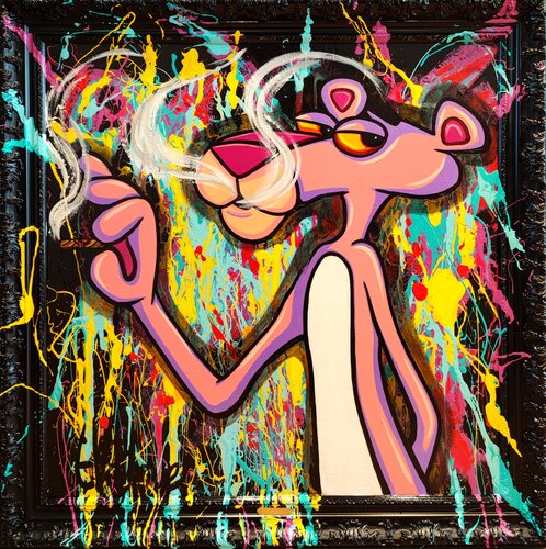 La pause cigarillos by Eddy Vitalone, Painting for Sale on Select