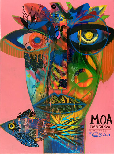 Moa Mangrova by Seb, Painting for Sale on Select