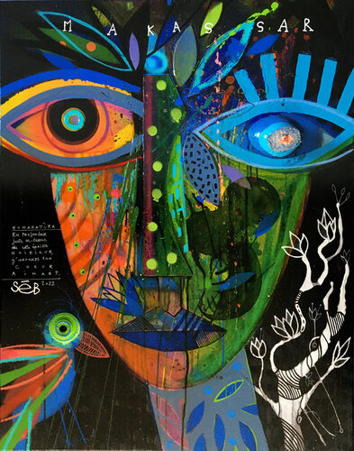 Makassar 2 by Seb, Painting for Sale on Select