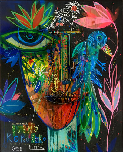 Sueno Kokoroko by Seb, Painting for Sale on Select