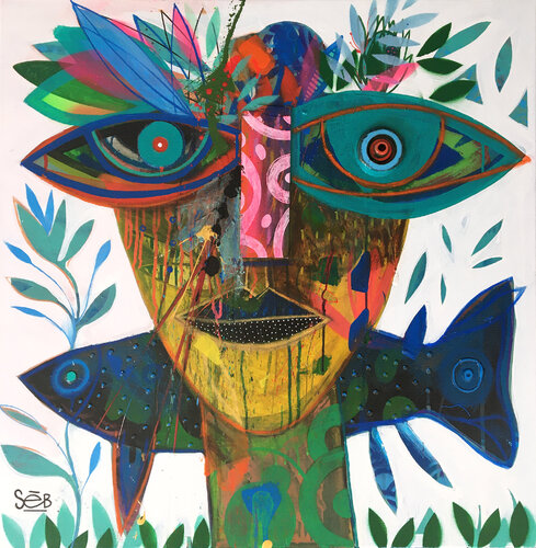 Rio Tico by Seb, Painting for Sale on Select