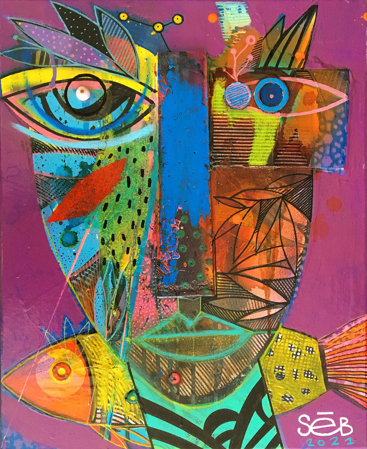 Koa Seb Original painting for sale