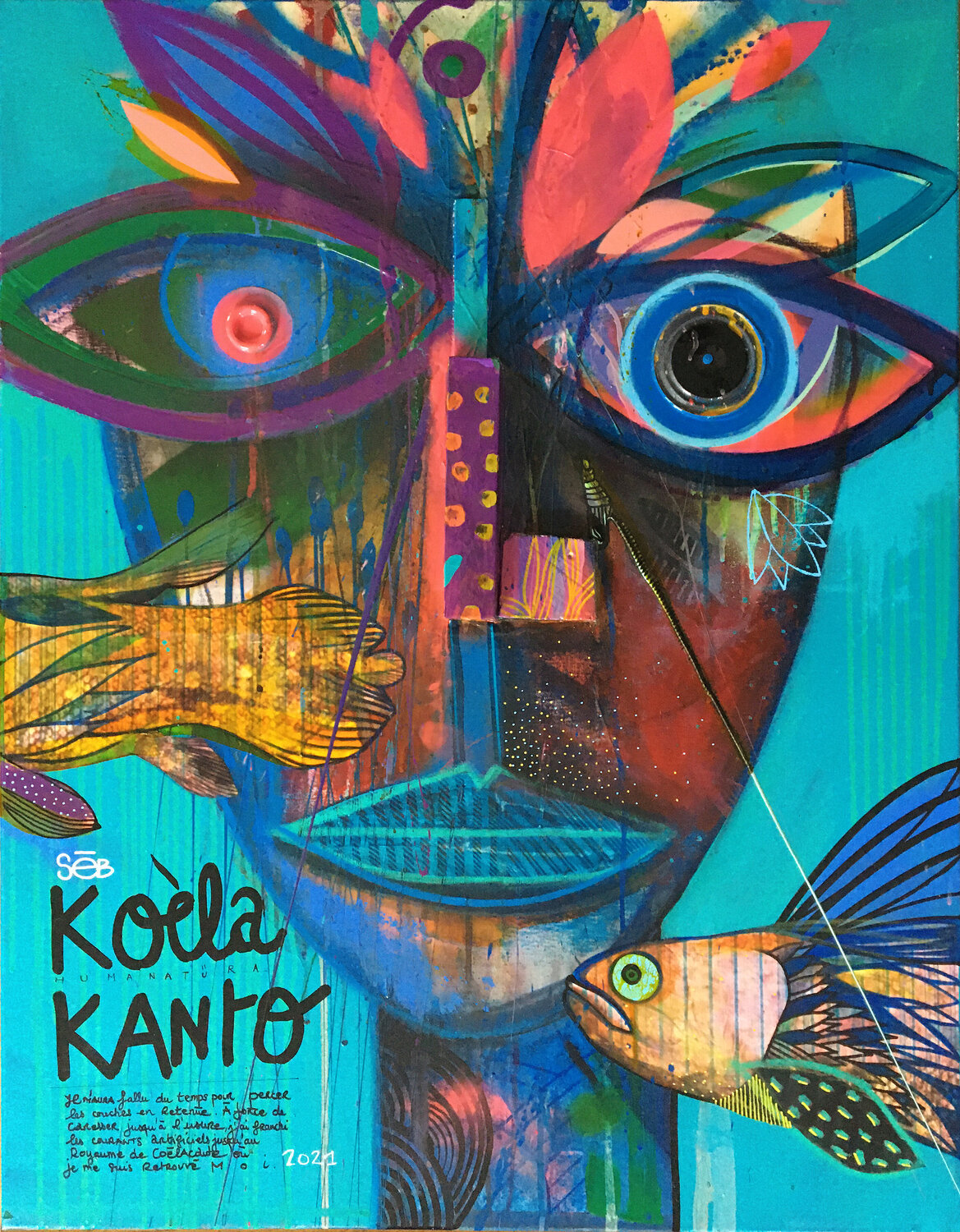 KoélaKanto Seb Original painting for sale