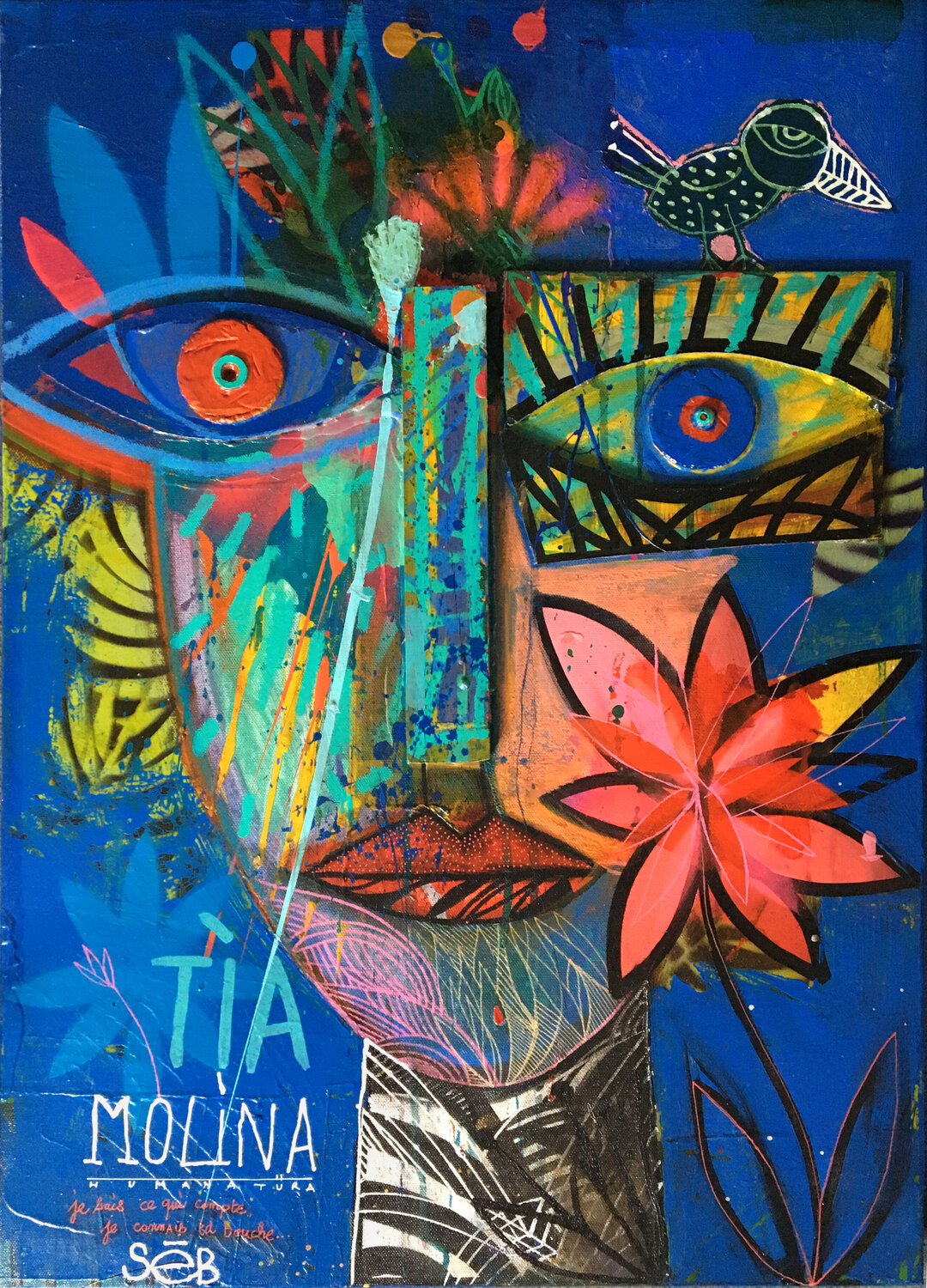 Tia Molina Seb Original painting for sale