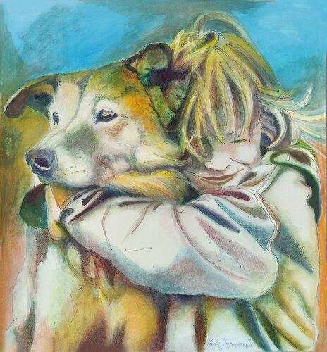 I GRANDI AMICI by Paola Imposimato, Painting for Sale on Select