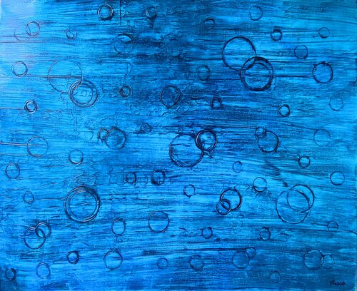 Rain 18 by Veronica Russek, Painting for Sale on Select