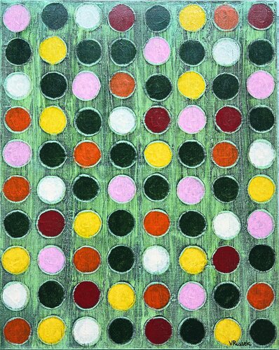 Gerbera Daisies by Veronica Russek, Painting for Sale on Select