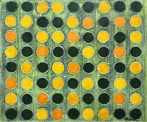 Marigolds by Veronica Russek, Painting for Sale on Select