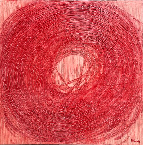 Vortex 48: Passion and Love by Veronica Russek, Painting for Sale on Select