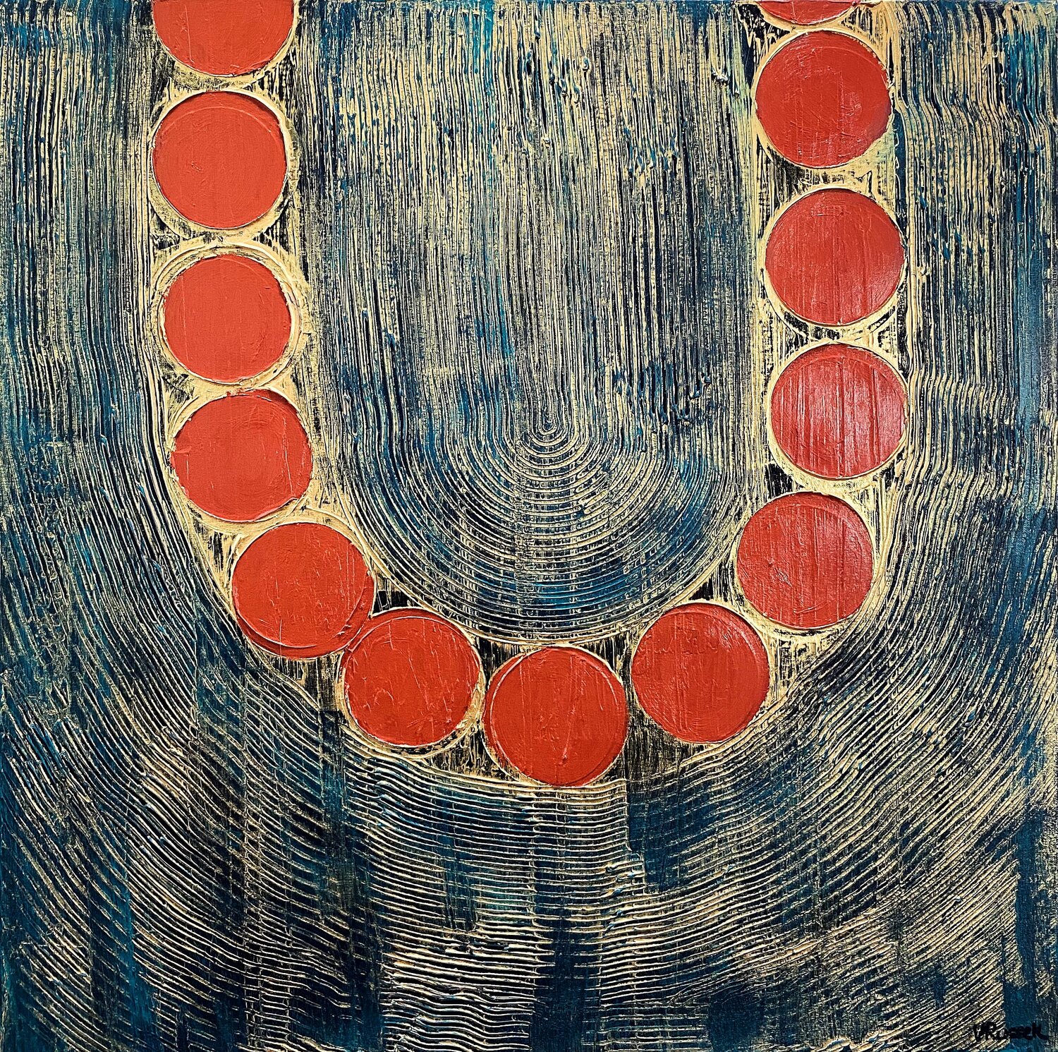Carnelian Veronica Russek Original painting for sale