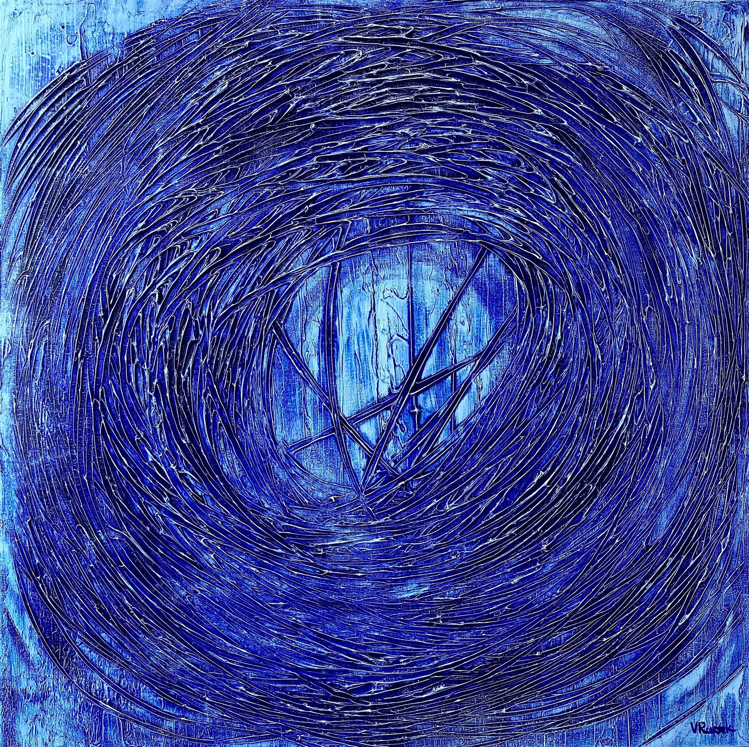 Vortex 34 Veronica Russek Original painting for sale