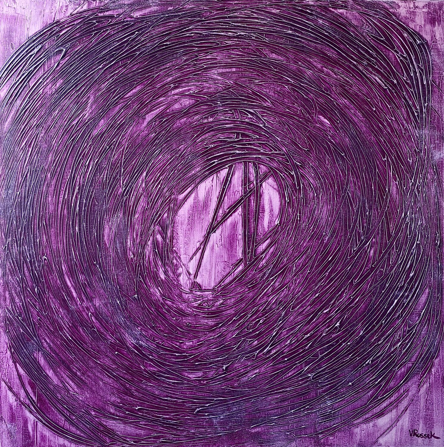 Vortex 38 Veronica Russek Original painting for sale