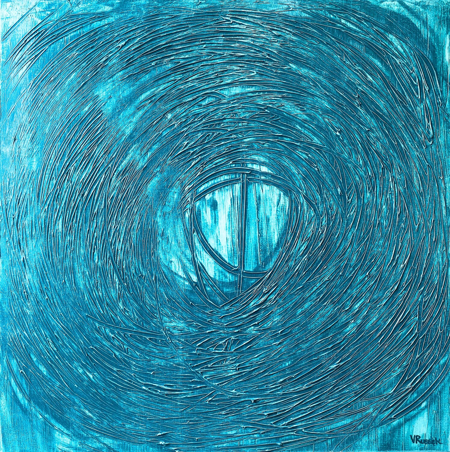 Vortex 40 Veronica Russek Original painting for sale