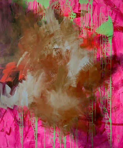 Chaostherapie by Susana Infurna Buscarino, Painting for Sale on Select