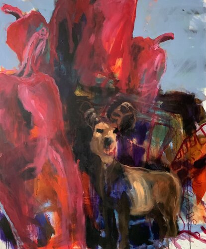 Ain‘t no mountain high enough by Susana Infurna Buscarino, Painting for Sale on Select