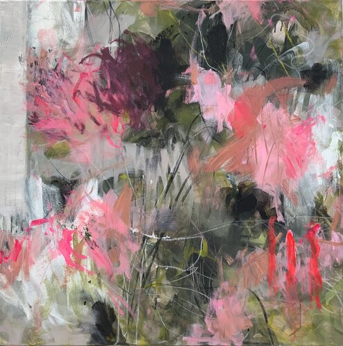 Der magische Garten I by Susana Infurna Buscarino, Painting for Sale on Select