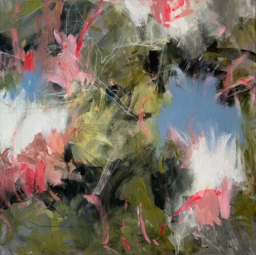 Der magische Garten II by Susana Infurna Buscarino, Painting for Sale on Select