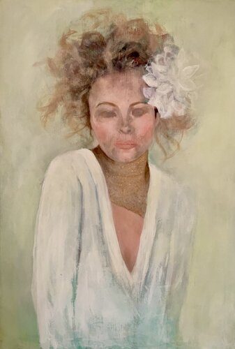Inmitten aller Vergänglichkeit by Susana Infurna Buscarino, Painting for Sale on Select