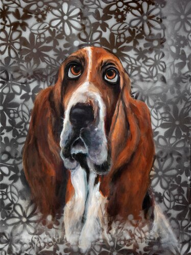 Sherlock by Susana Infurna Buscarino, Painting for Sale on Select