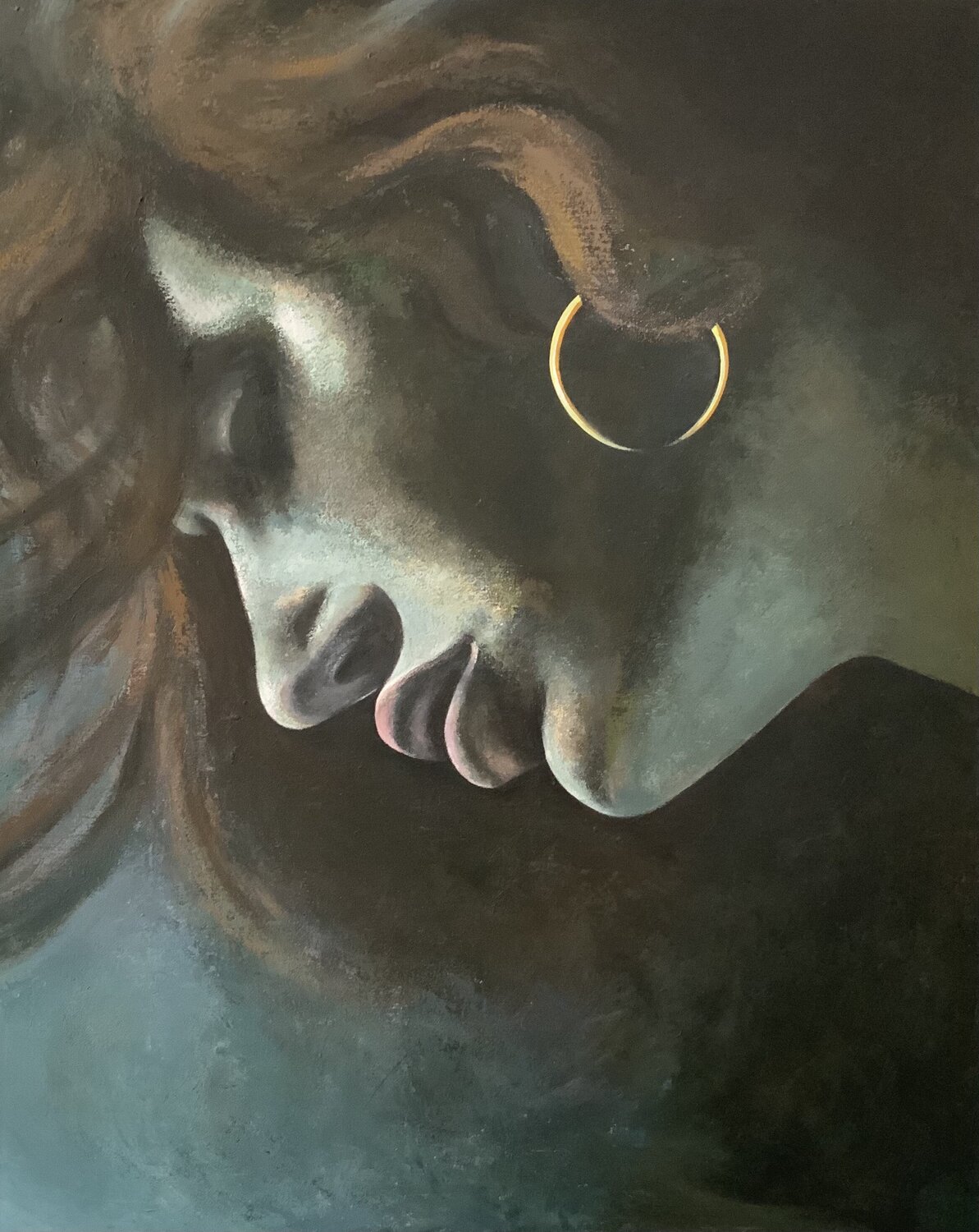 Versunken Susana Infurna Buscarino Original painting for sale