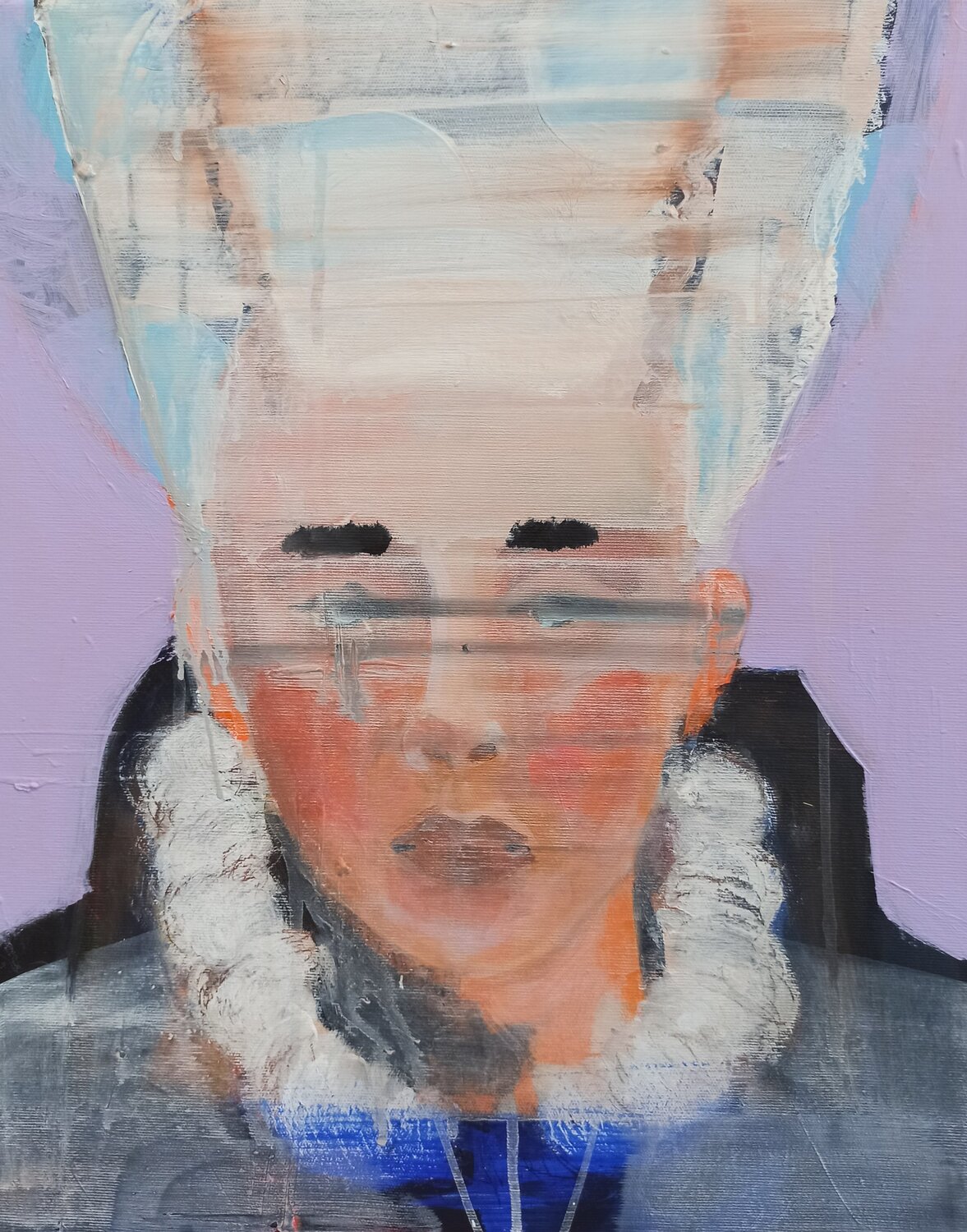Der traurige König Susana Infurna Buscarino Original painting for sale