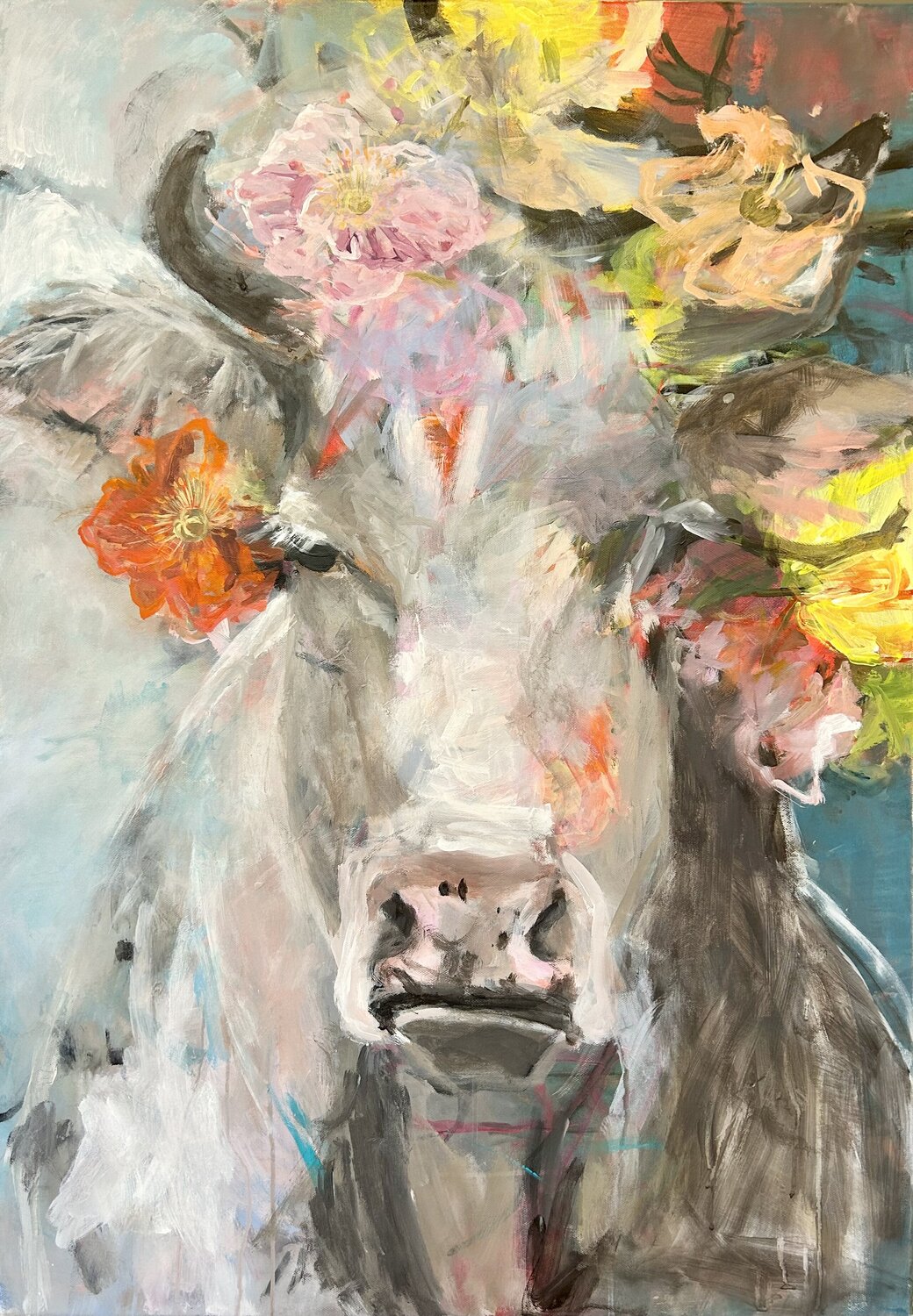 Rose Susana Infurna Buscarino Original painting for sale