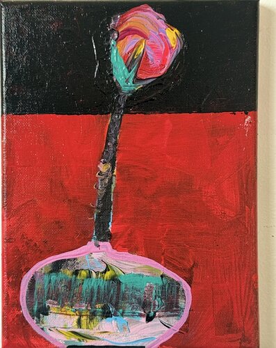 Amore Psycho – The New Mad Love by Murad Akbarli, Painting for Sale on Select