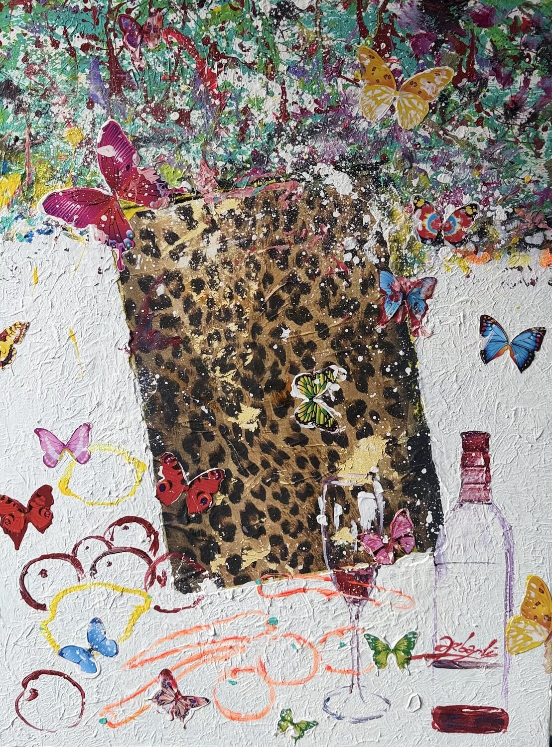 Glamour. The last Session Murad Akbarli Original painting for sale