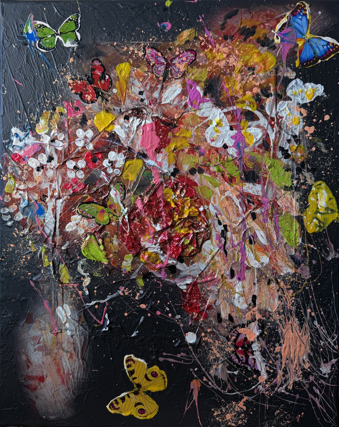 Fragments of Flights Murad Akbarli Original painting for sale