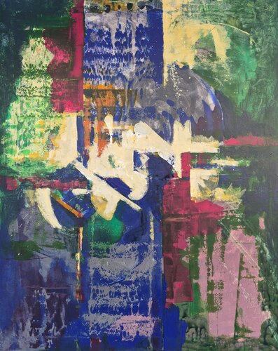 VIBRANT ABSTRACTION von Luis Miguel Aparisi, Malerei kaufen auf Select