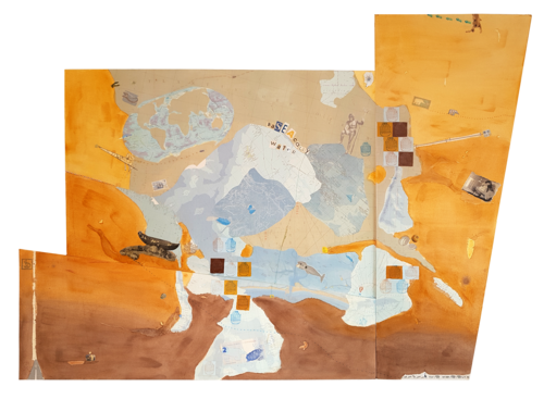 baSEAcally water1 by Karin Schäfer, Painting for Sale on Select