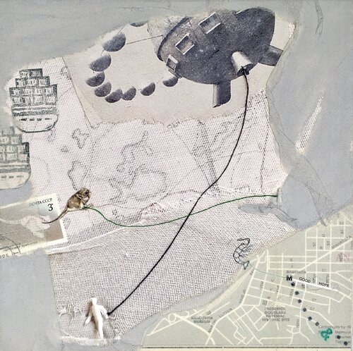 SEAngle 53 by Karin Schäfer, Painting for Sale on Select
