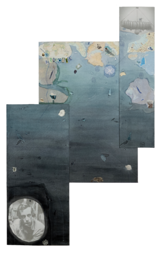 J.Piccard by Karin Schäfer, Painting for Sale on Select