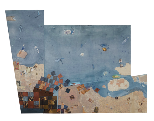 filthSEA by Karin Schäfer, Painting for Sale on Select