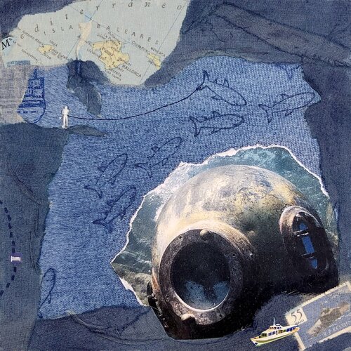 SEAngle 76 by Karin Schäfer, Painting for Sale on Select