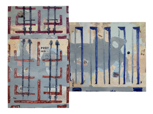 port SEAties by Karin Schäfer, Painting for Sale on Select