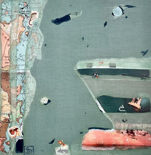 Bow by Karin Schäfer, Painting for Sale on Select